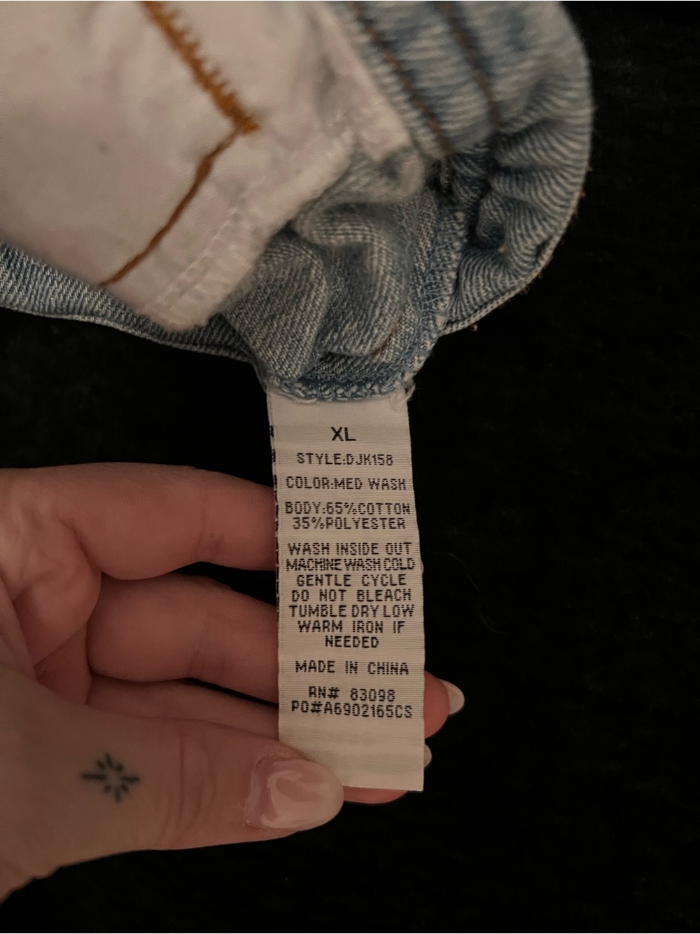 Light Wash Denim Jacket - Women's - Picture 3 of 5